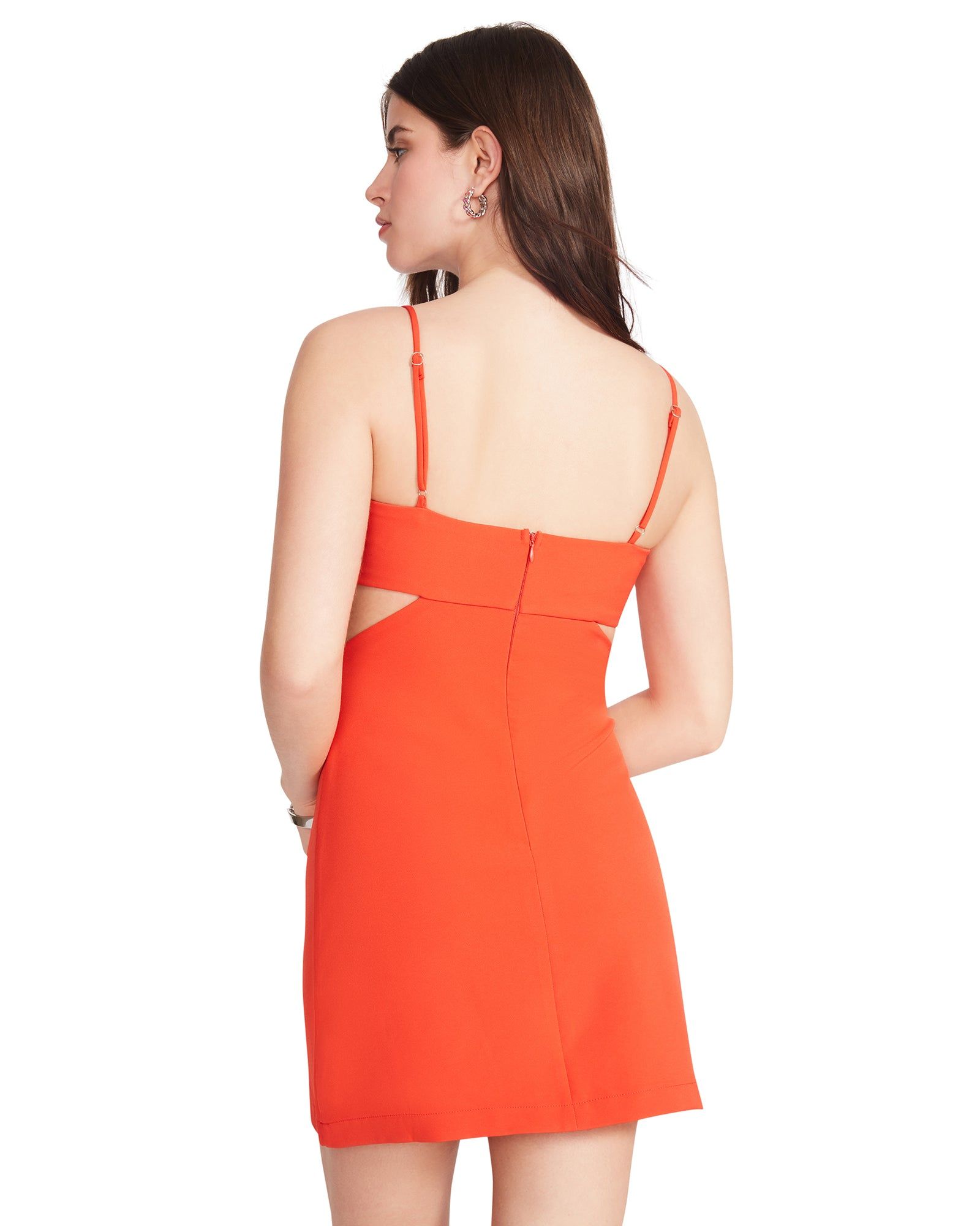 SIDE CUT MINI DRESS ORANGE sold by Steve Madden product image thumbnail 5