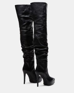 ASHLEY BLACK LEATHER sold by Steve Madden