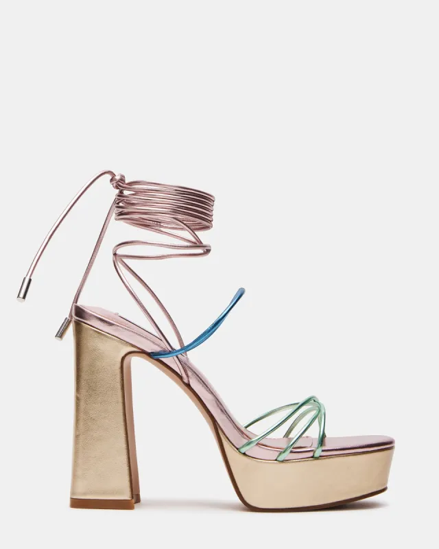 TALLULAH GOLD MULTI sold by Steve Madden