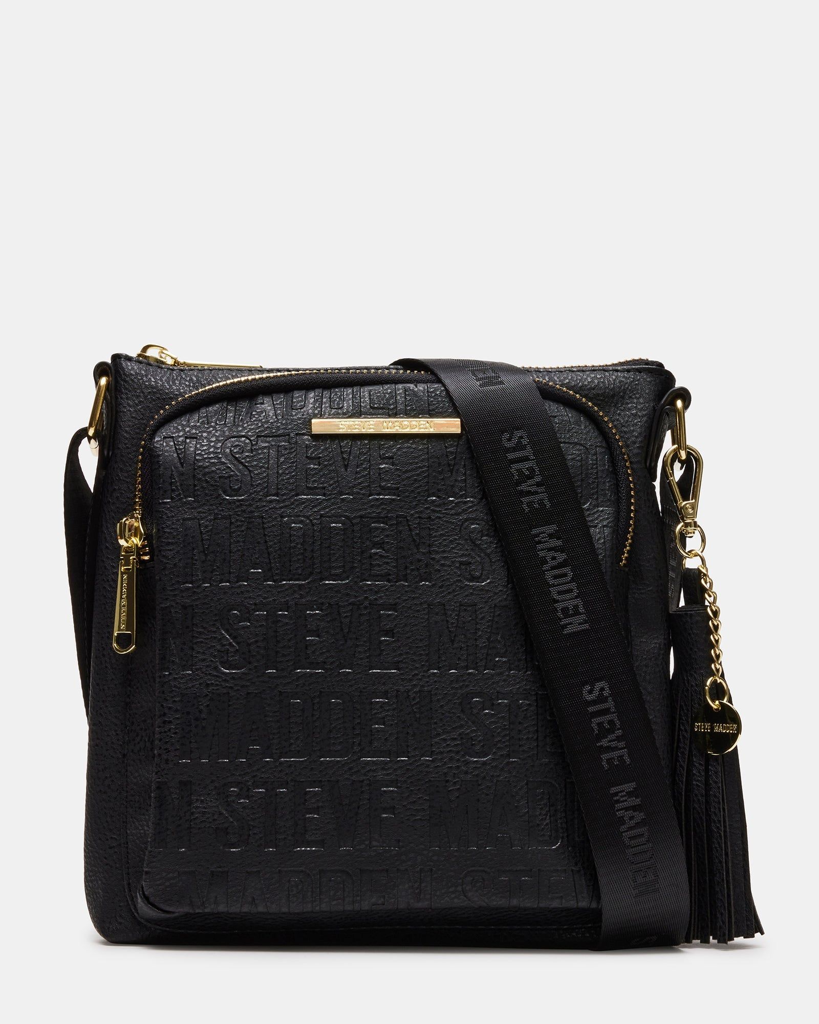 LOGO CROSSBODY BLACK - SM REBOOTED sold by Steve Madden