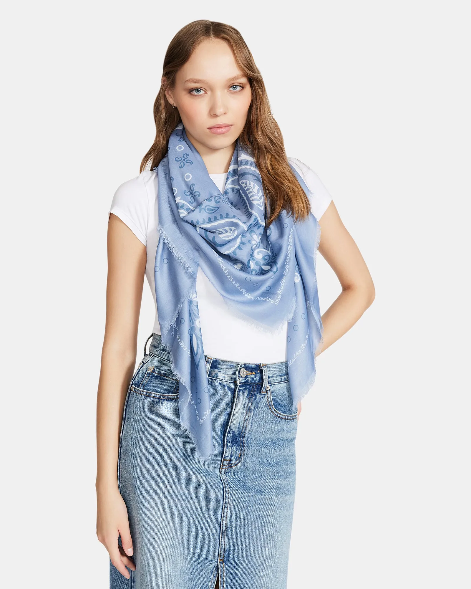 PAISLEY BANDANA DENIM FABRIC sold by Steve Madden product image thumbnail 3
