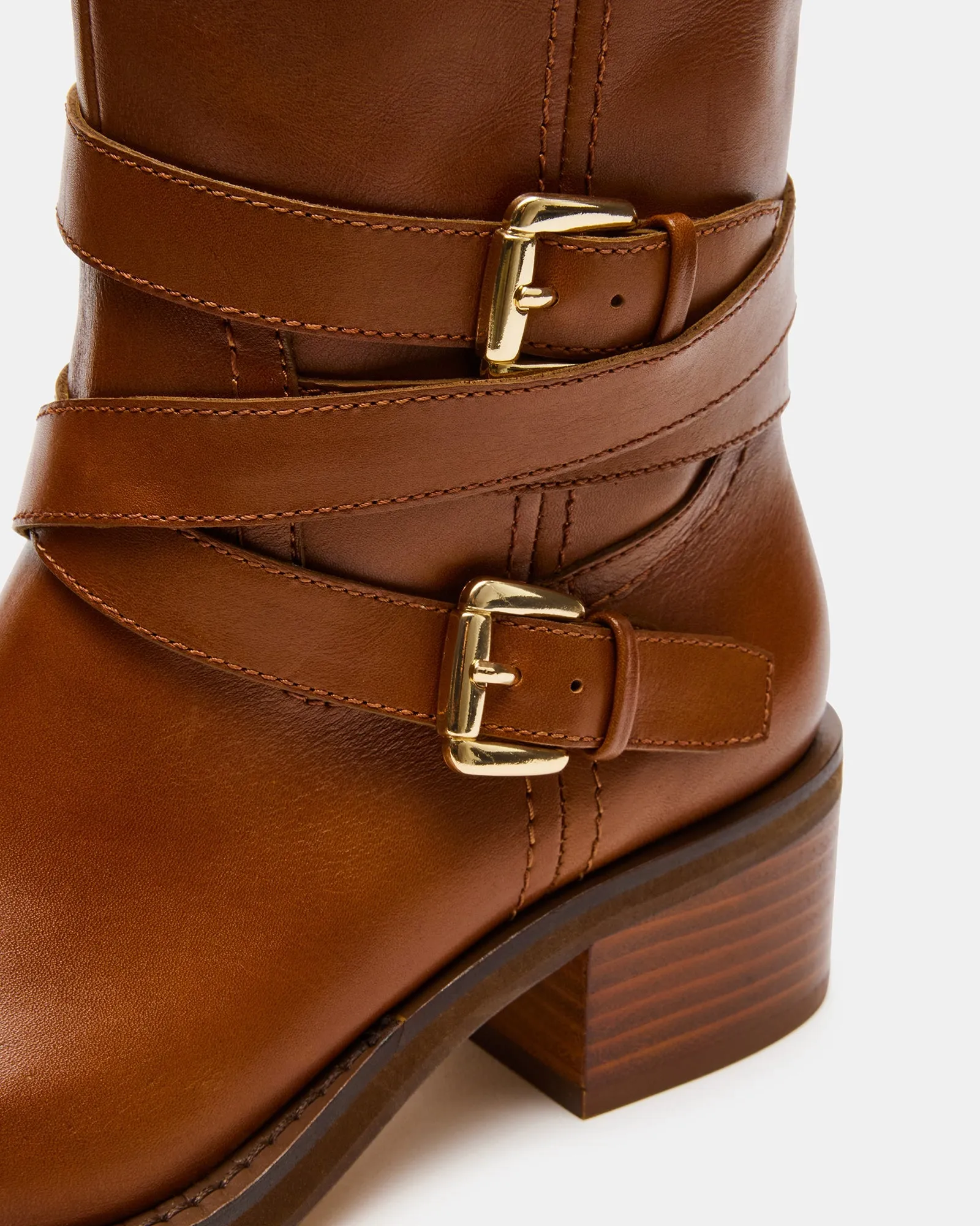 CALIN BROWN LEATHER - SM REBOOTED sold by Steve Madden product image thumbnail 3
