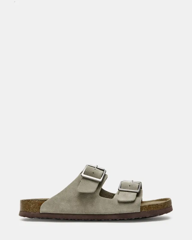 WEZLEY TAUPE SUEDE sold by Steve Madden
