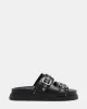 MALEK BLACK LEATHER sold by Steve Madden