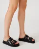 MALEK BLACK LEATHER sold by Steve Madden
