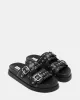 MALEK BLACK LEATHER sold by Steve Madden