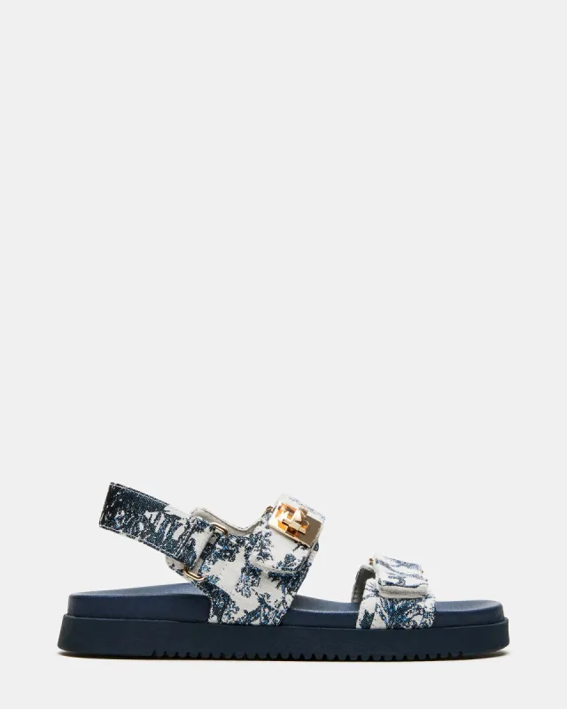 MONA NAVY MULTI sold by Steve Madden