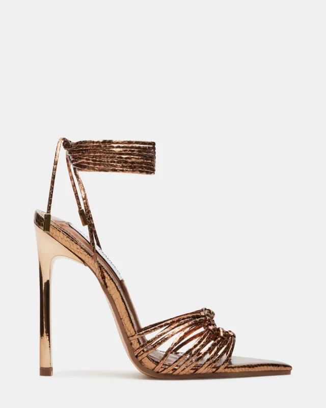 ZAYA BRONZE SNAKE sold by Steve Madden