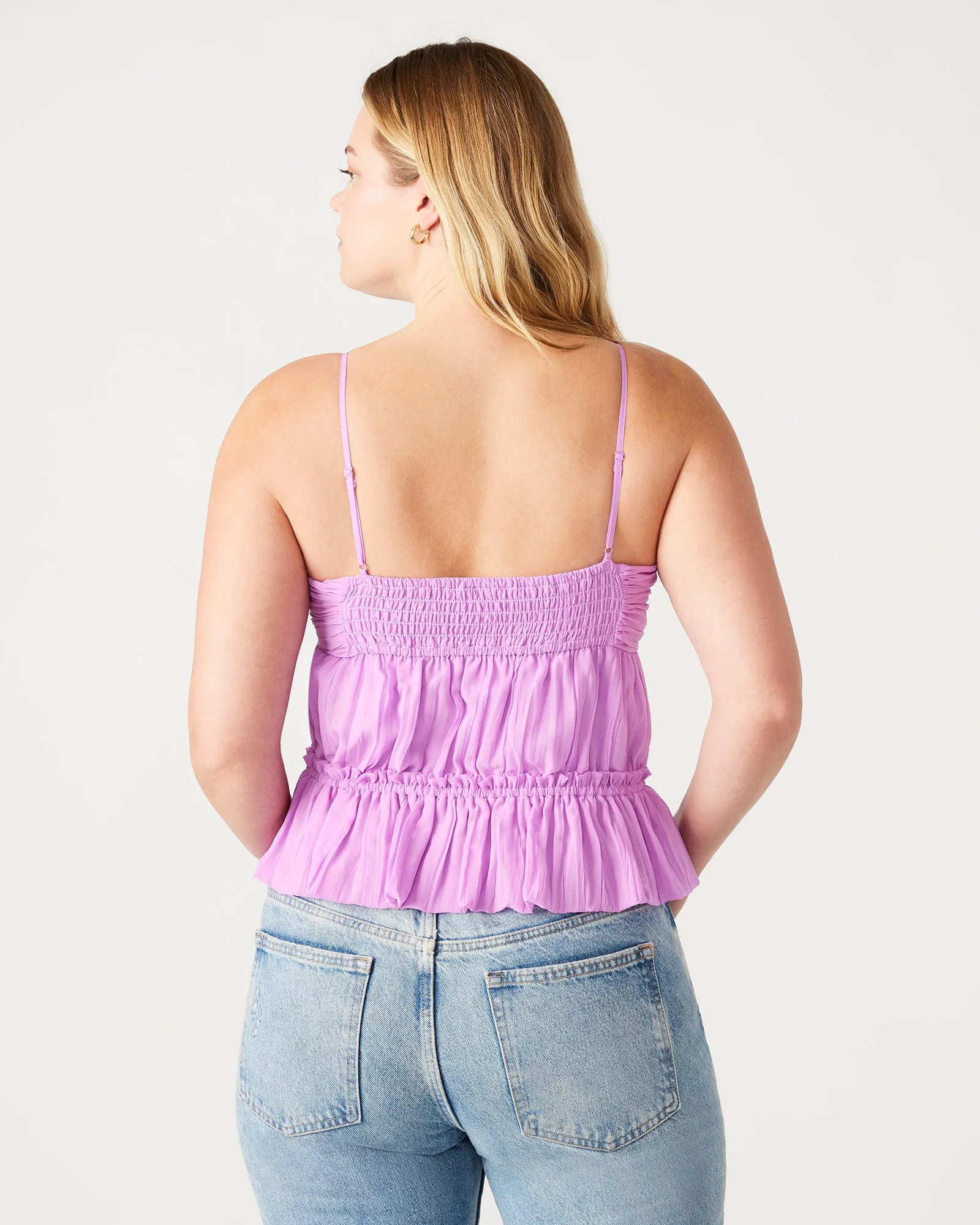 SOLANGE TOP PURPLE sold by Steve Madden product image thumbnail 4