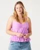 SOLANGE TOP PURPLE sold by Steve Madden