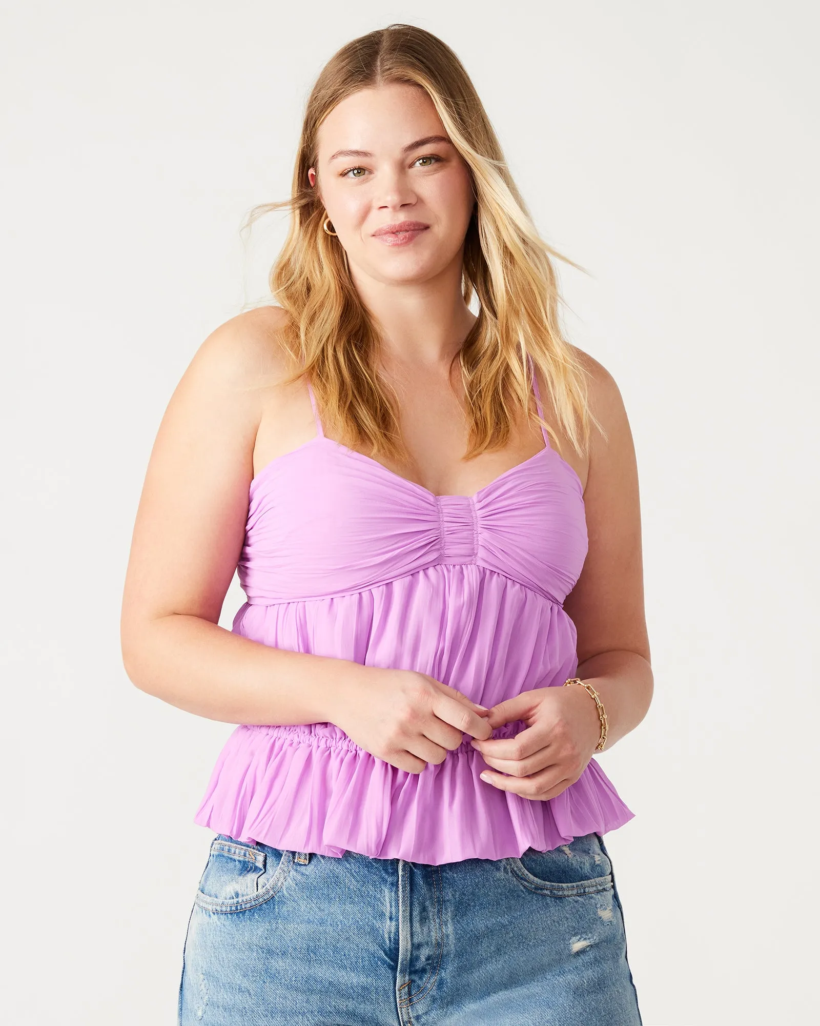 SOLANGE TOP PURPLE sold by Steve Madden product image thumbnail 2