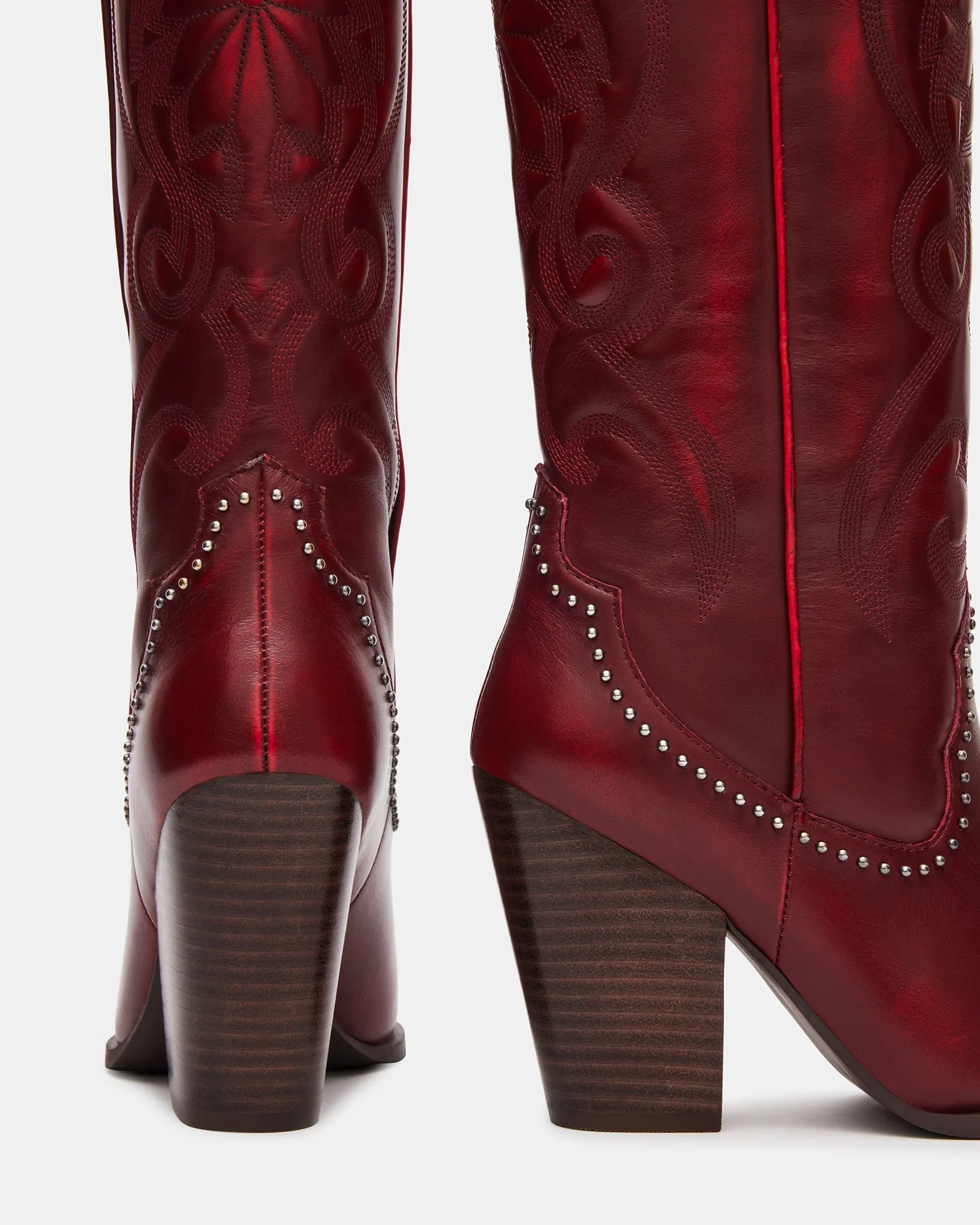 LASSO RED LEATHER sold by Steve Madden product image thumbnail 4