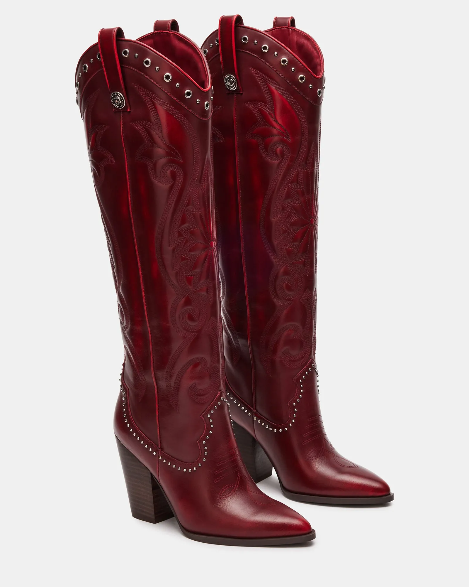 LASSO RED LEATHER sold by Steve Madden product image thumbnail 3