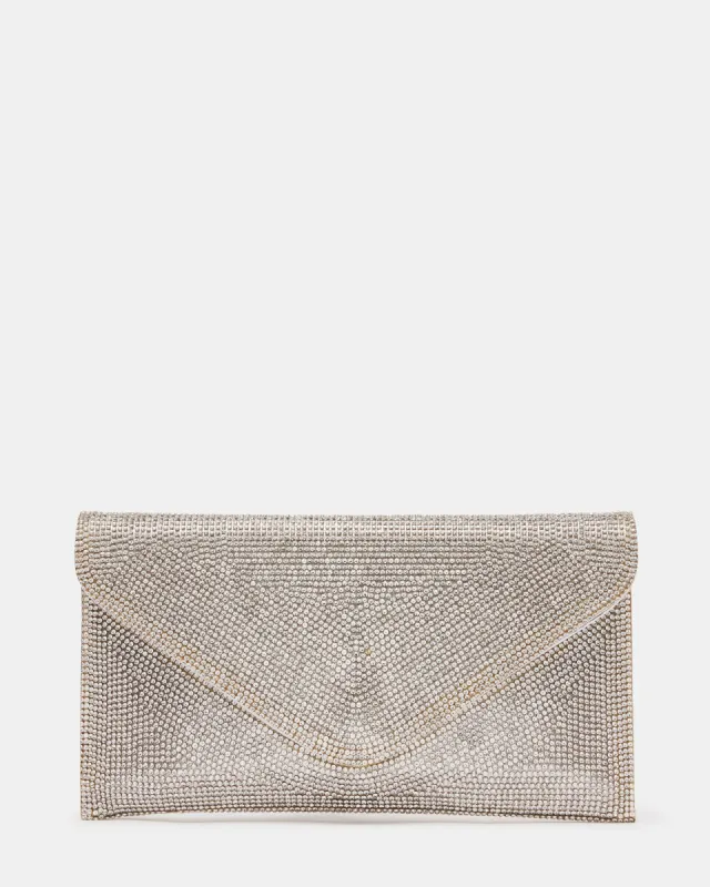 SWAGGER BAG SILVER sold by Steve Madden