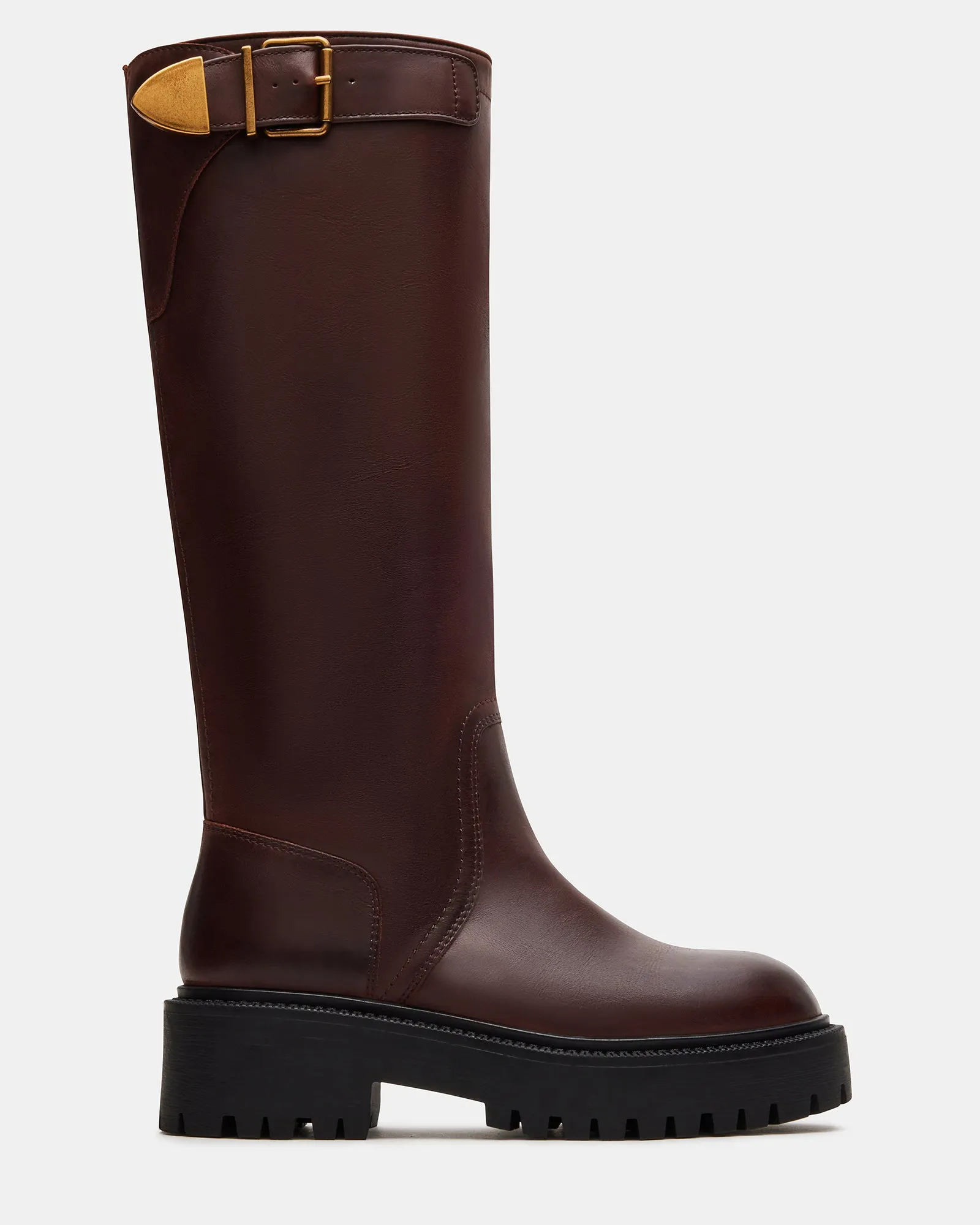 BUSTER COGNAC LEATHER sold by Steve Madden