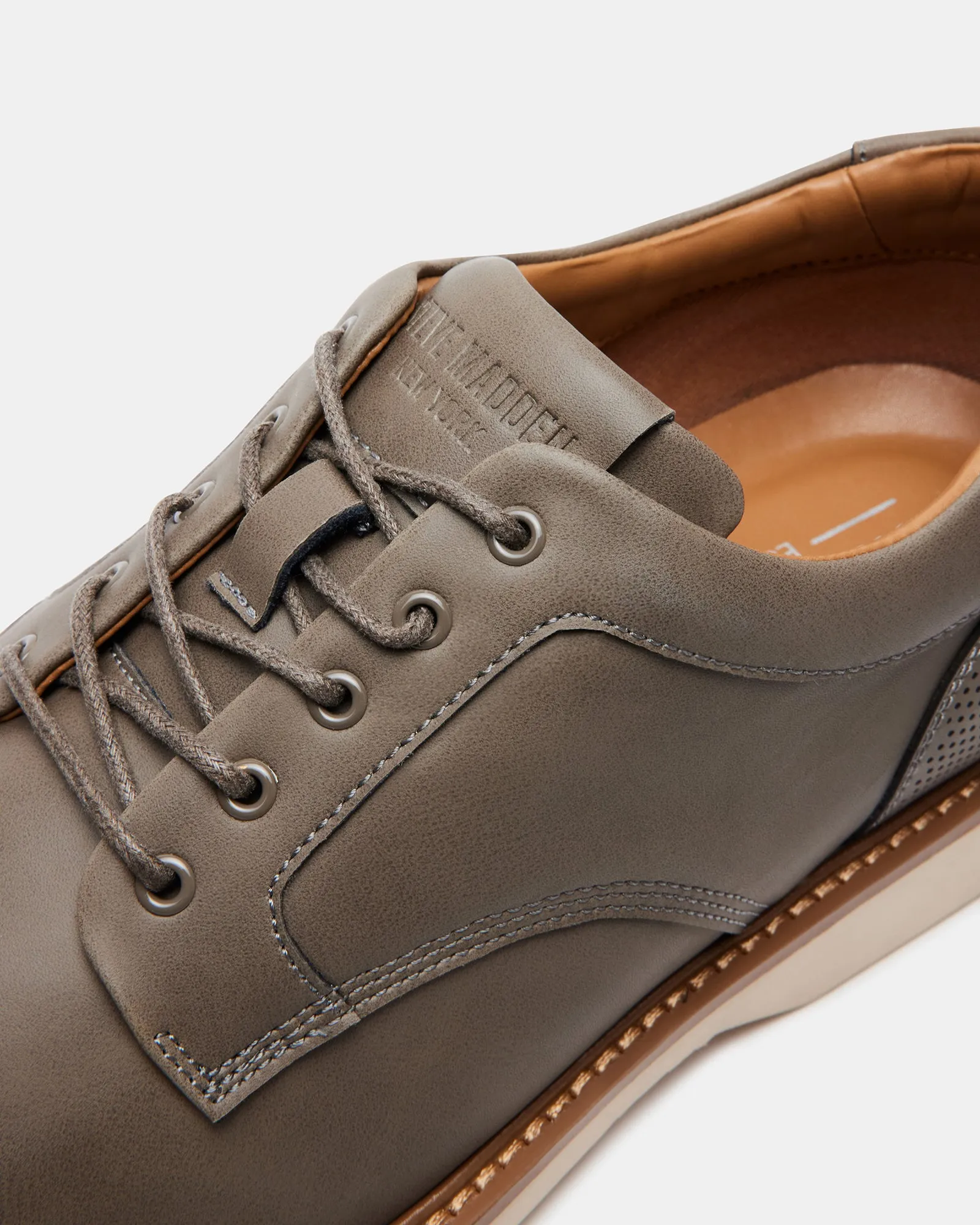 MICKEL GREY LEATHER sold by Steve Madden product image thumbnail 3