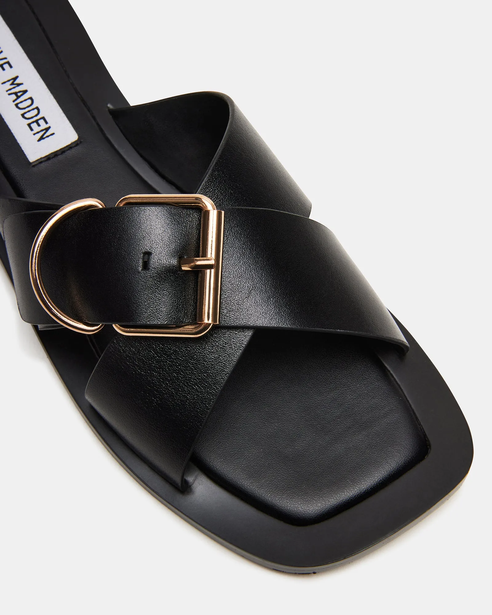 ZARIA BLACK LEATHER sold by Steve Madden product image thumbnail 3