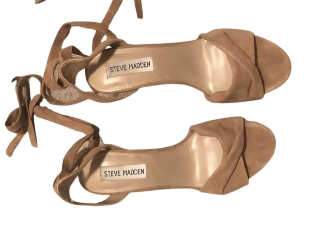 CLARY HEEL IN NUDE - SM REBOOTED sold by Steve Madden