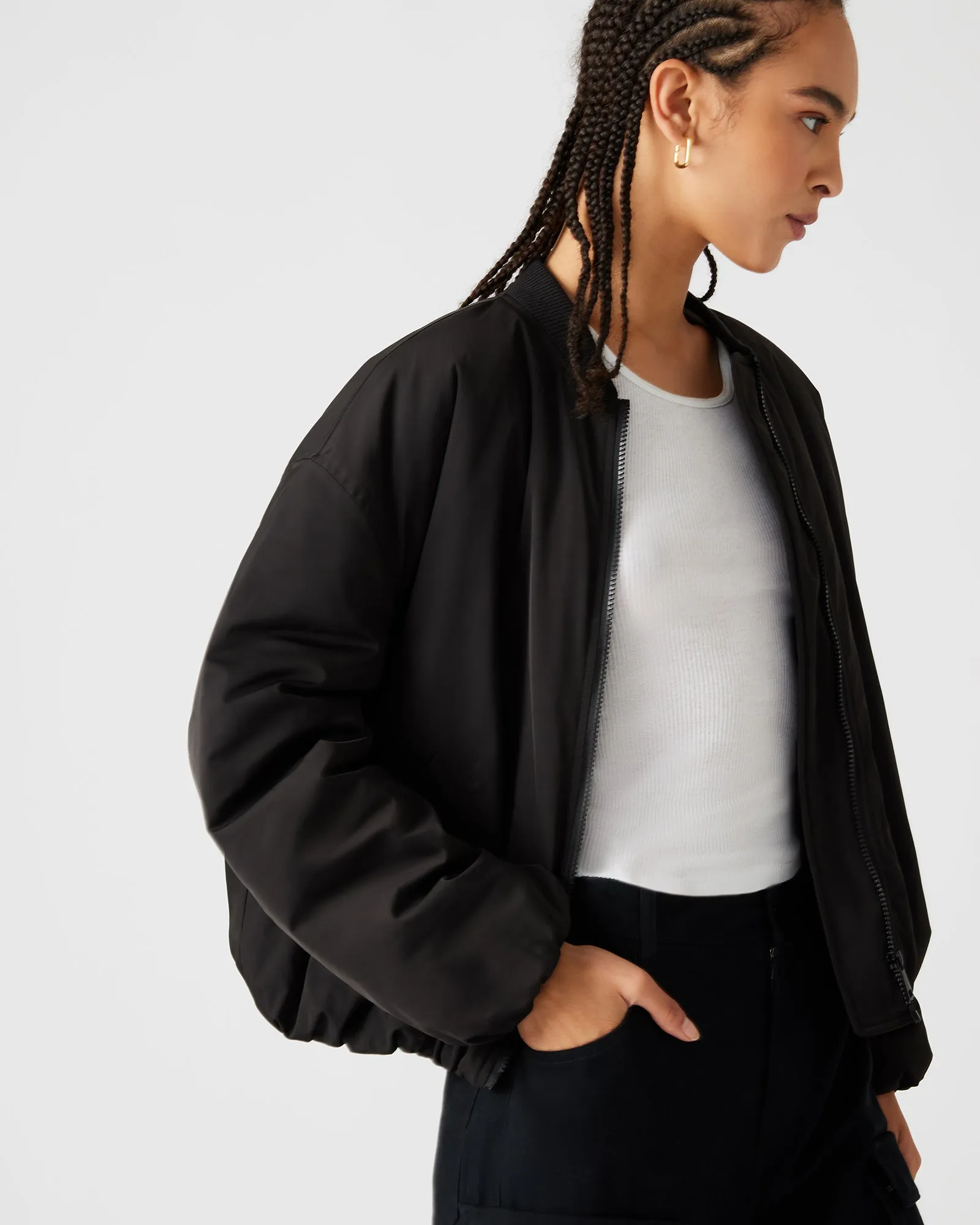 VIDA JACKET BLACK sold by Steve Madden product image thumbnail 2