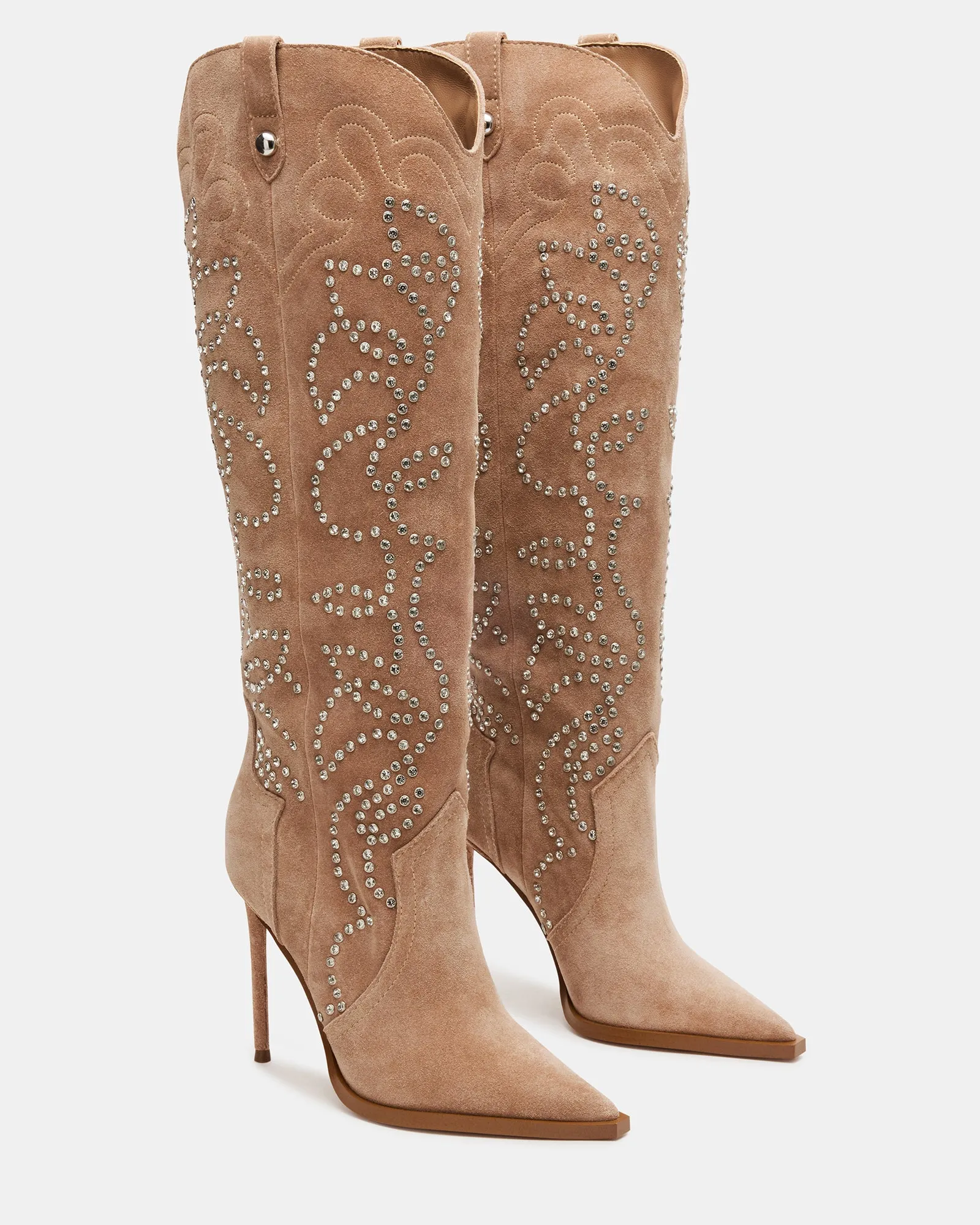 TYRANT TAUPE SUEDE RHINESTONES sold by Steve Madden product image thumbnail 3