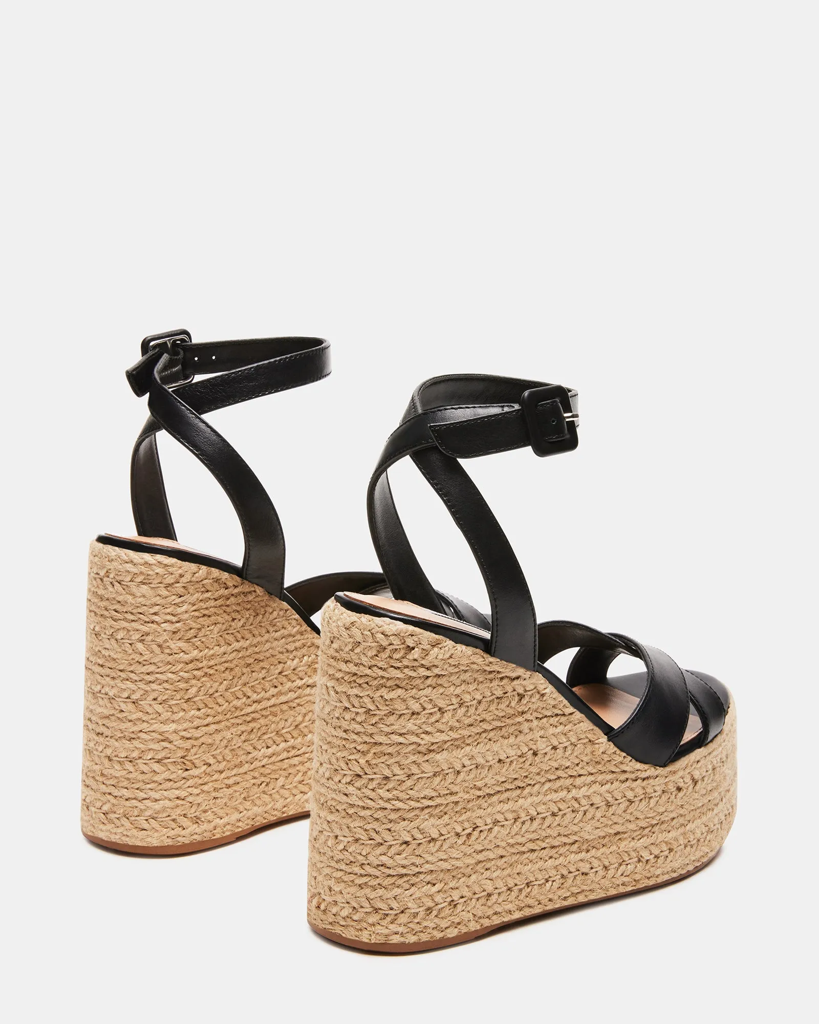 LULAH BLACK LEATHER sold by Steve Madden product image thumbnail 5