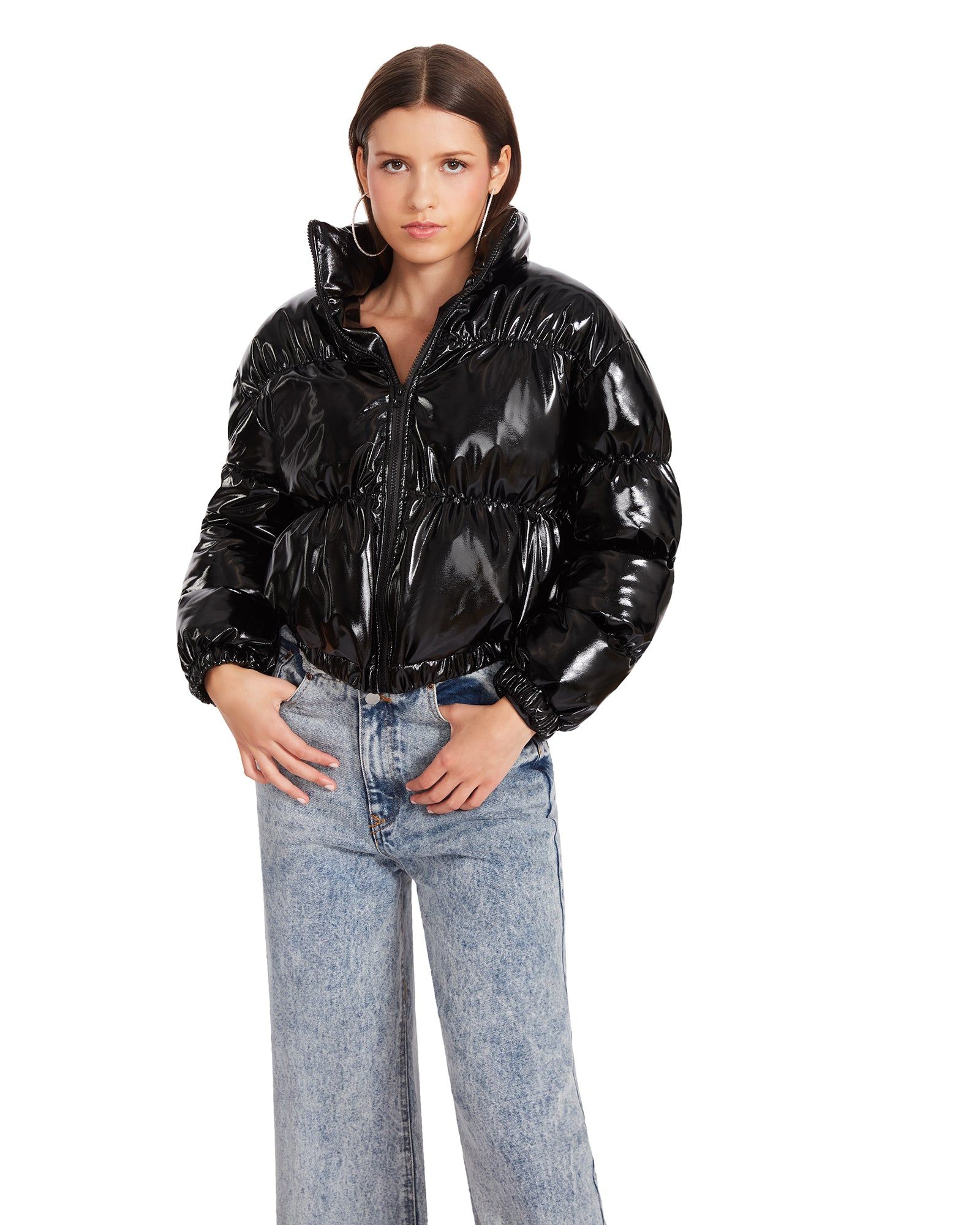 EDEN JACKET BLACK sold by Steve Madden product image thumbnail 2