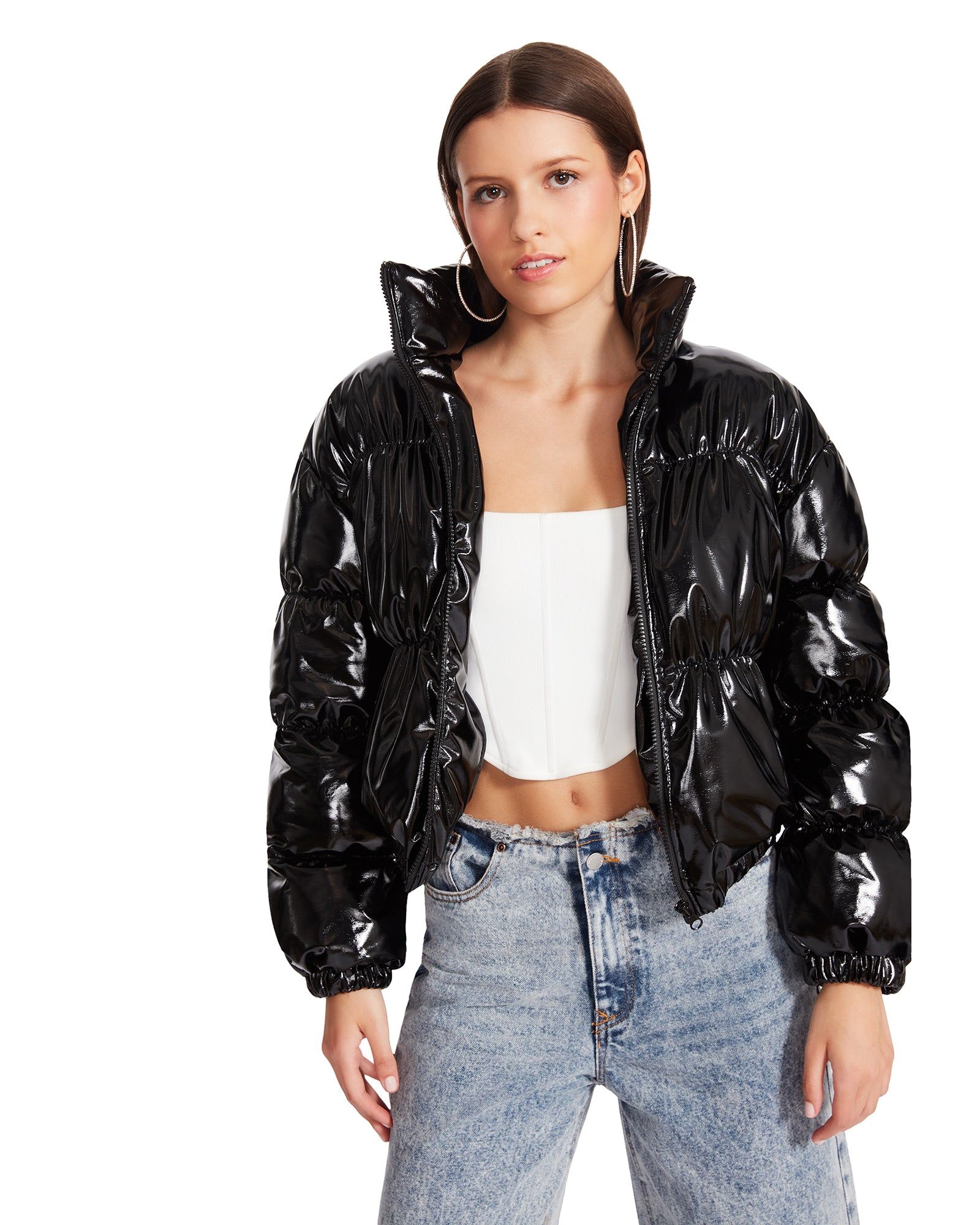 EDEN JACKET BLACK sold by Steve Madden