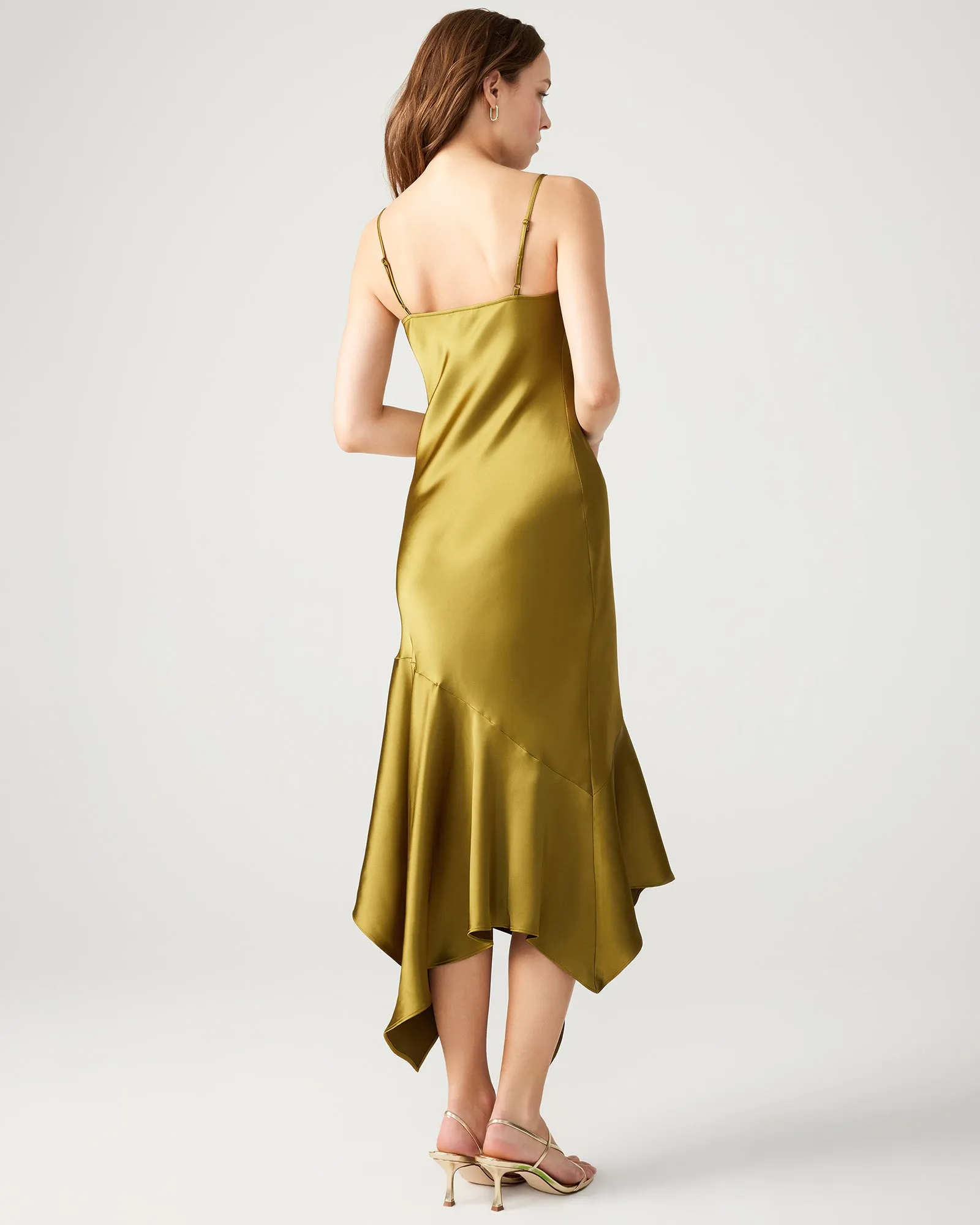 LUCILLE DRESS GREEN sold by Steve Madden product image thumbnail 3