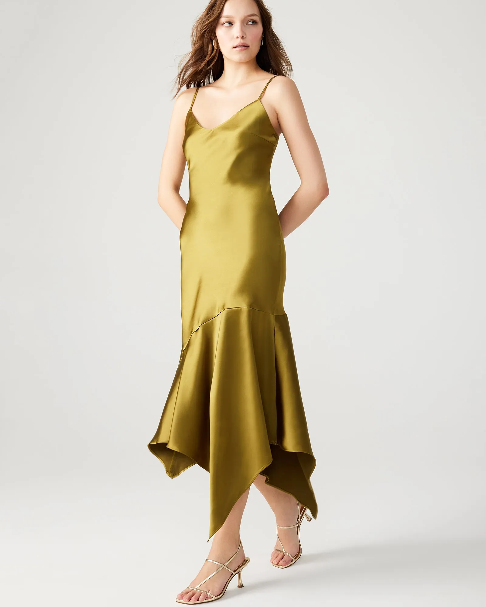 LUCILLE DRESS GREEN sold by Steve Madden product image thumbnail 2