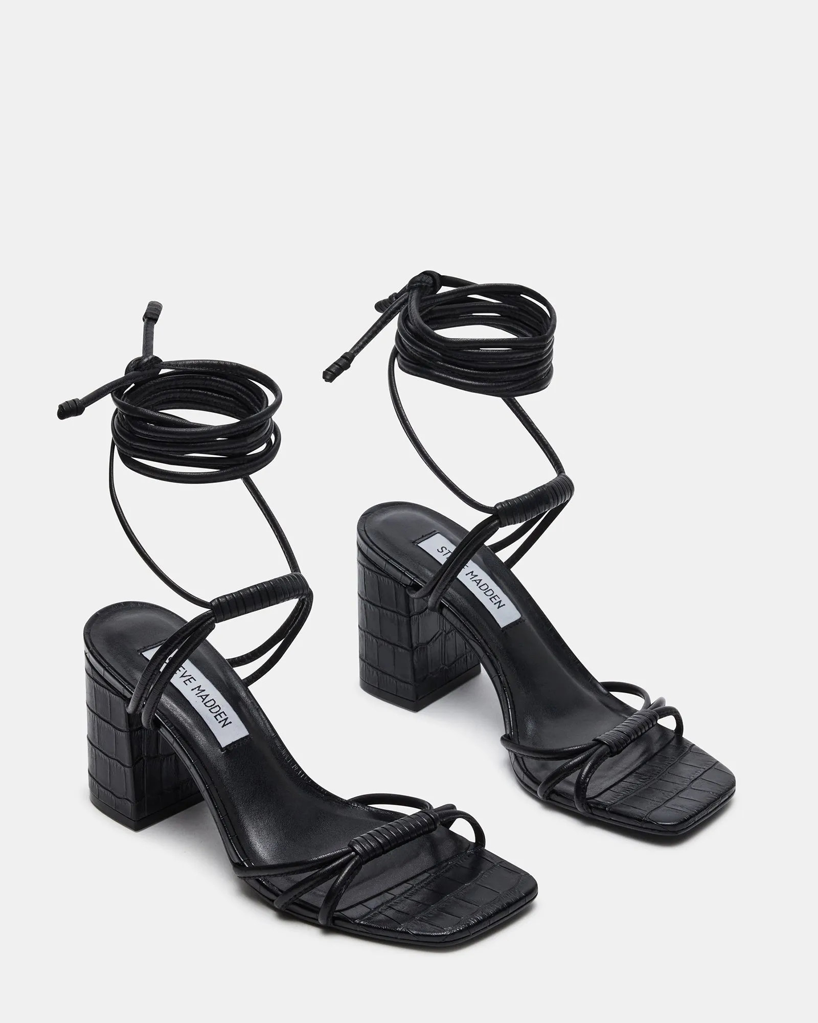 AMBERLY BLACK LEATHER sold by Steve Madden product image thumbnail 3