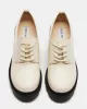 STEPPER CREAM LEATHER sold by Steve Madden