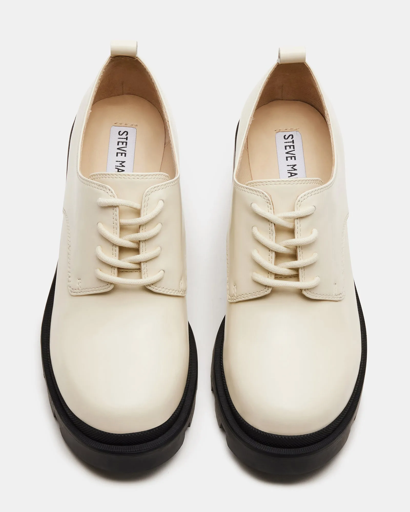 STEPPER CREAM LEATHER sold by Steve Madden product image thumbnail 4