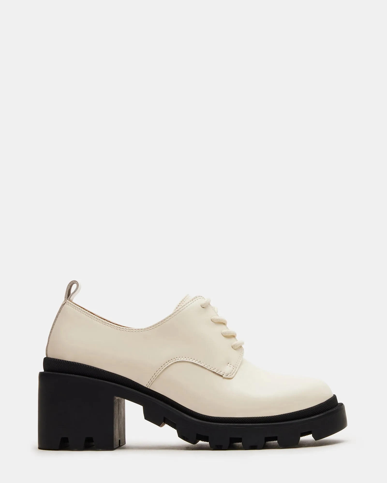STEPPER CREAM LEATHER sold by Steve Madden