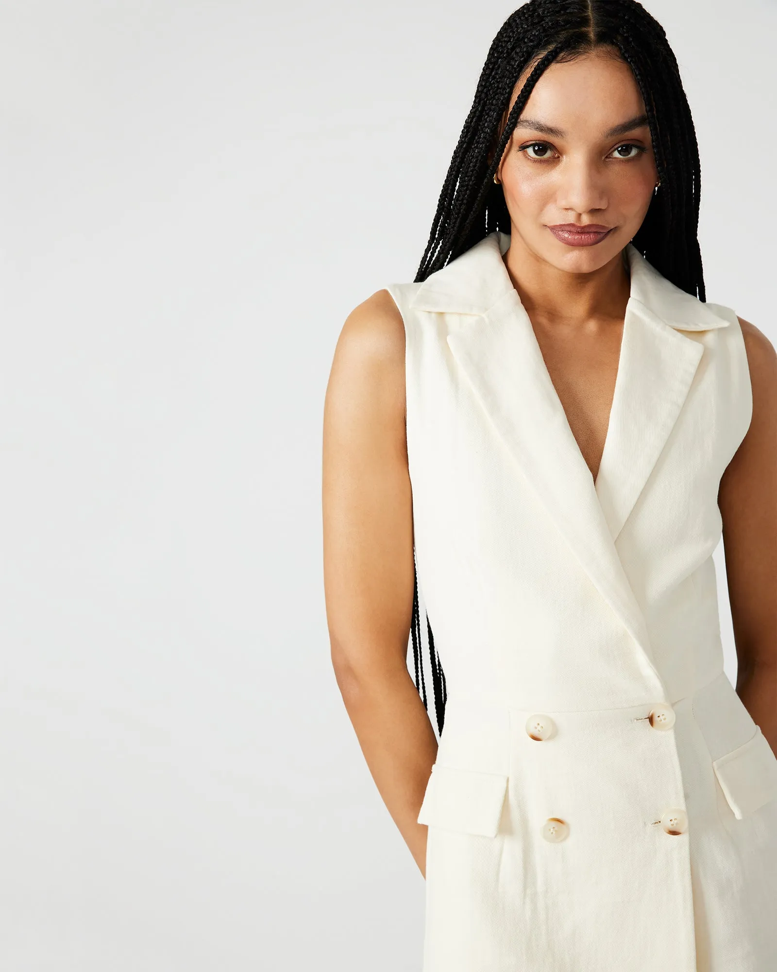 PARIS ROMPER IVORY sold by Steve Madden product image thumbnail 5