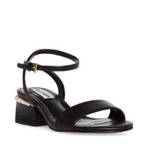 NORA BLACK LEATHER sold by Steve Madden