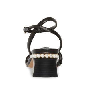 NORA BLACK LEATHER sold by Steve Madden