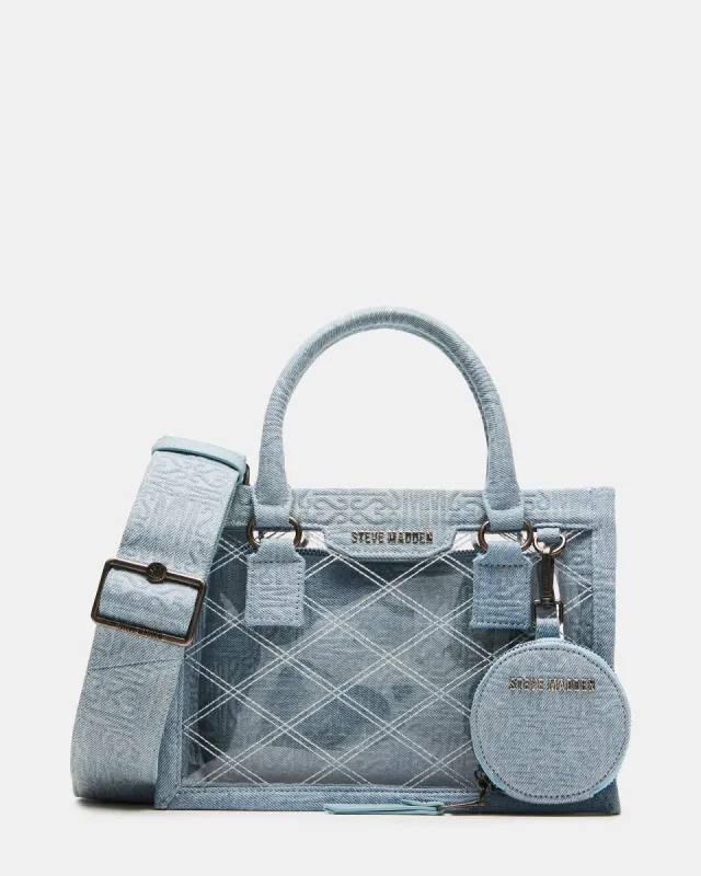 CELESTE BAG DENIM FABRIC sold by Steve Madden