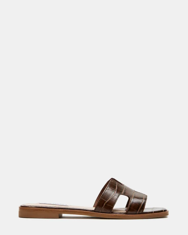 HADYN BROWN CROCODILE sold by Steve Madden