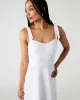 CARLYNN DRESS WHITE sold by Steve Madden