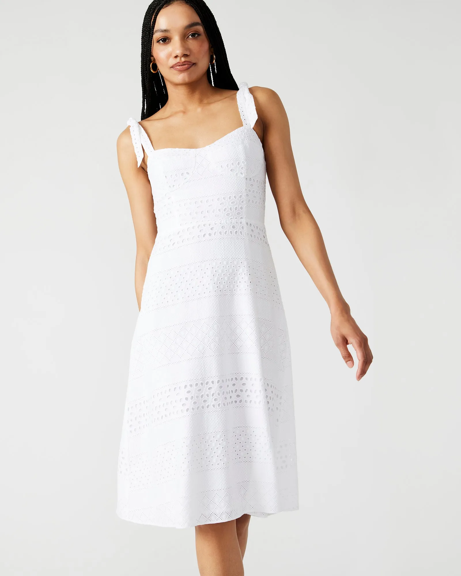 CARLYNN DRESS WHITE sold by Steve Madden product image thumbnail 2