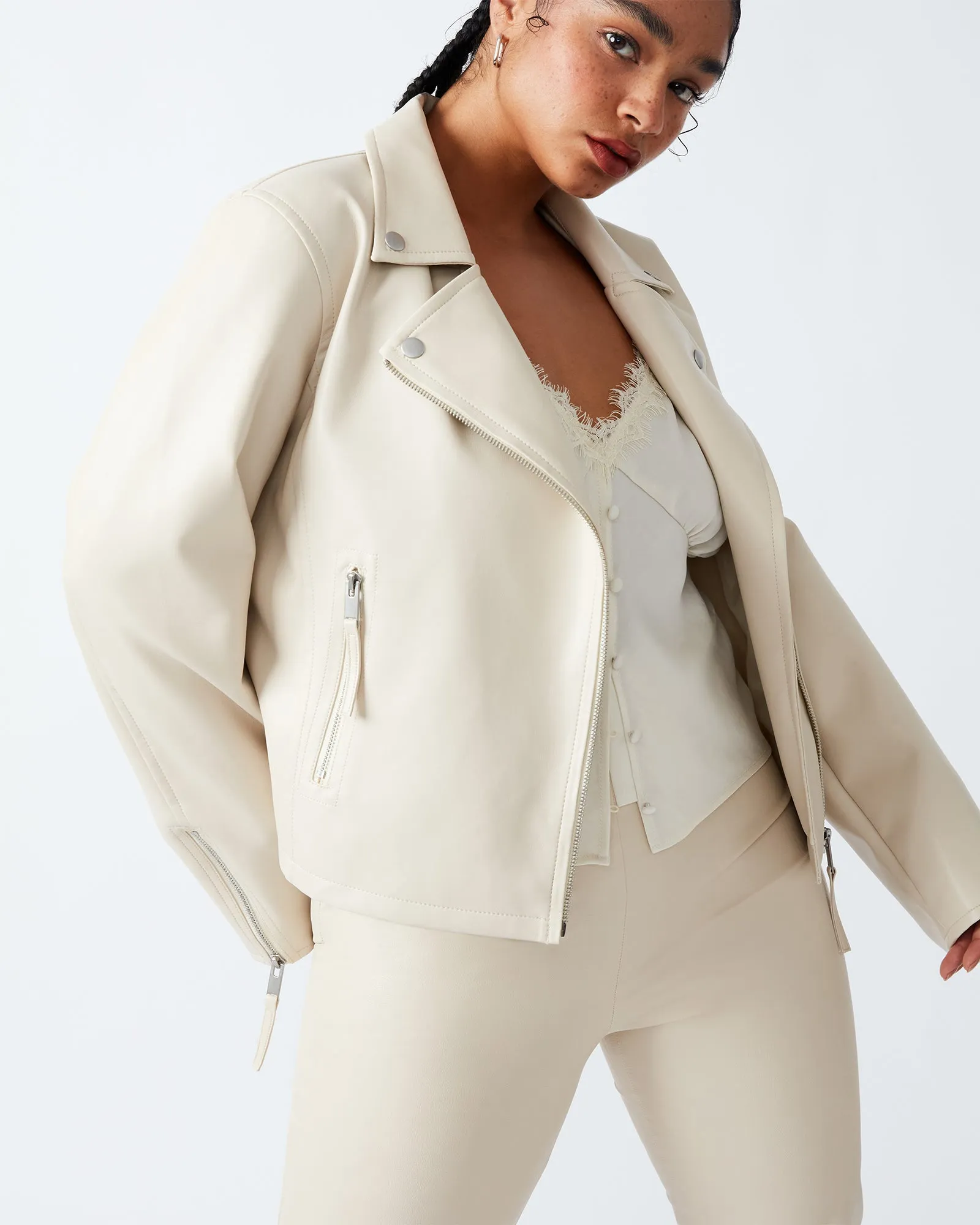 VINKA JACKET BONE sold by Steve Madden product image thumbnail 3
