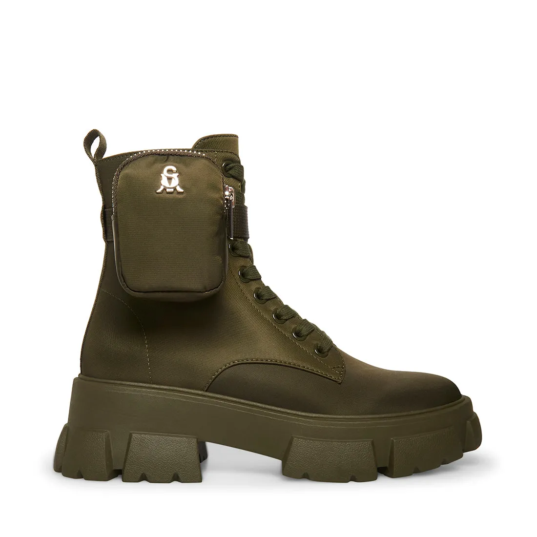 THORA-P OLIVE - SM REBOOTED sold by Steve Madden