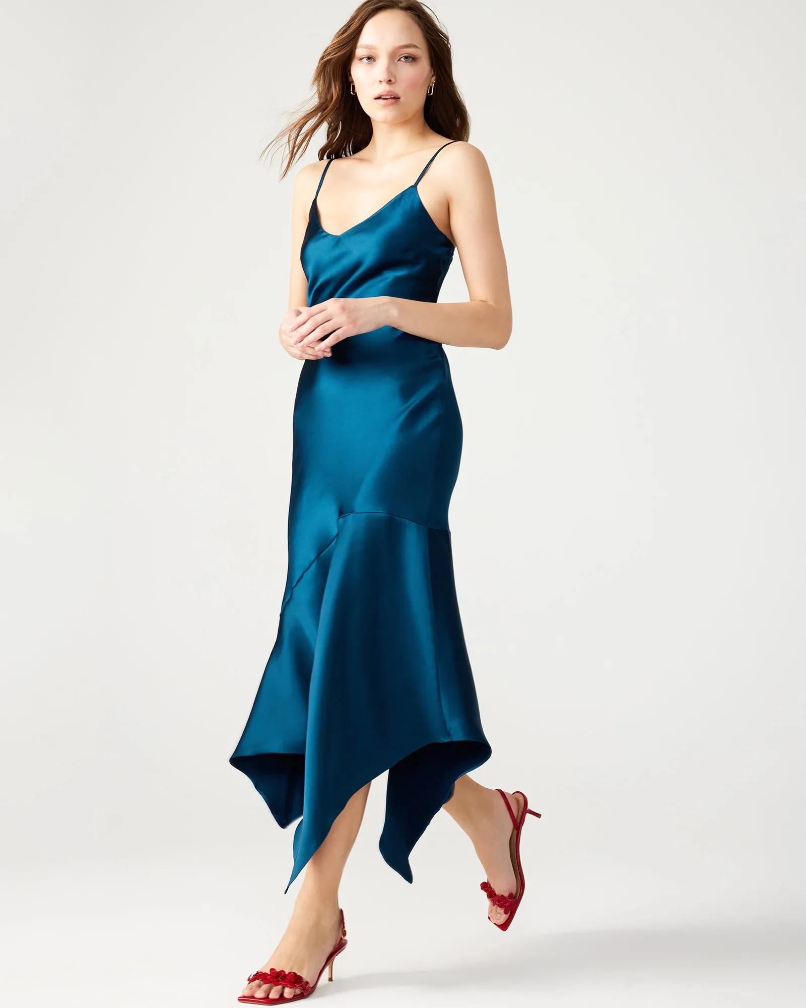 LUCILLE DRESS BLUE sold by Steve Madden