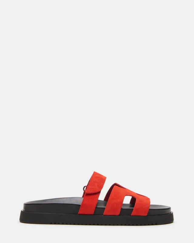 MAYVEN ORANGE SUEDE sold by Steve Madden