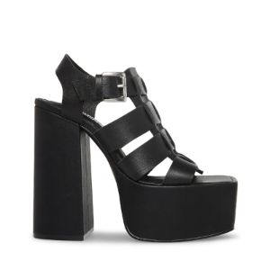 TRANQUIL BLACK LEATHER sold by Steve Madden