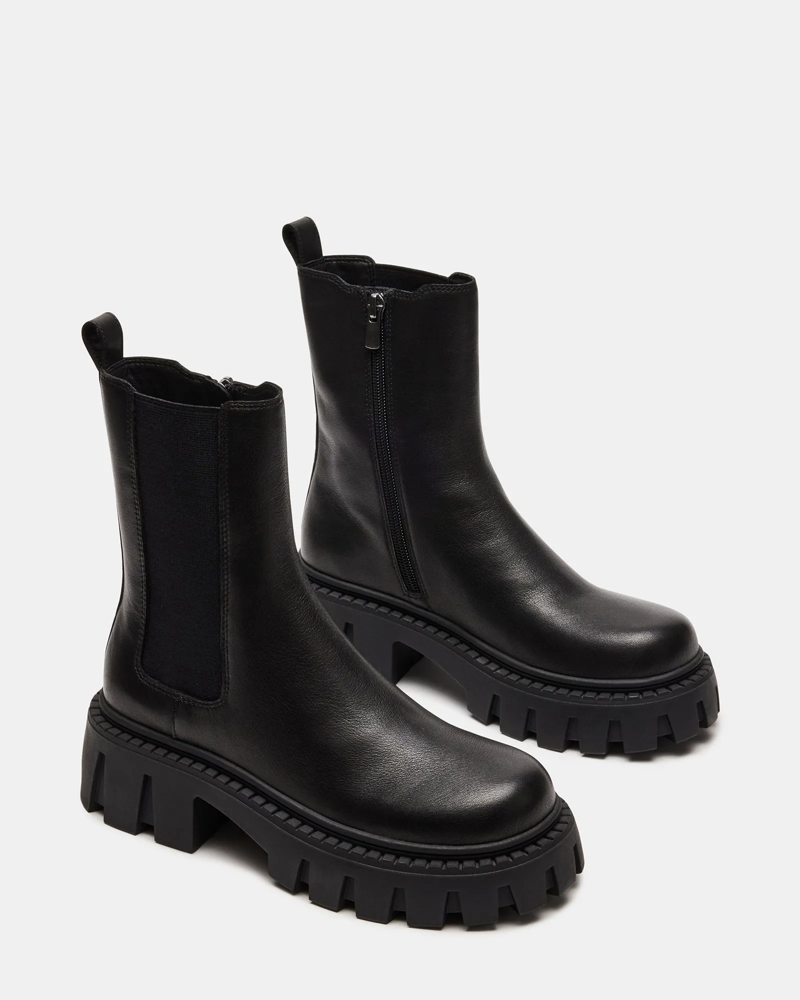 CHARGES BLACK LEATHER - SM REBOOTED sold by Steve Madden product image thumbnail 4