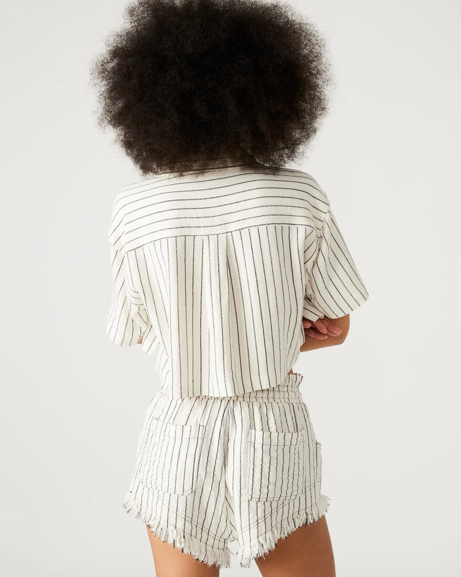 CALI TOP WHITE/BLACK sold by Steve Madden product image thumbnail 4