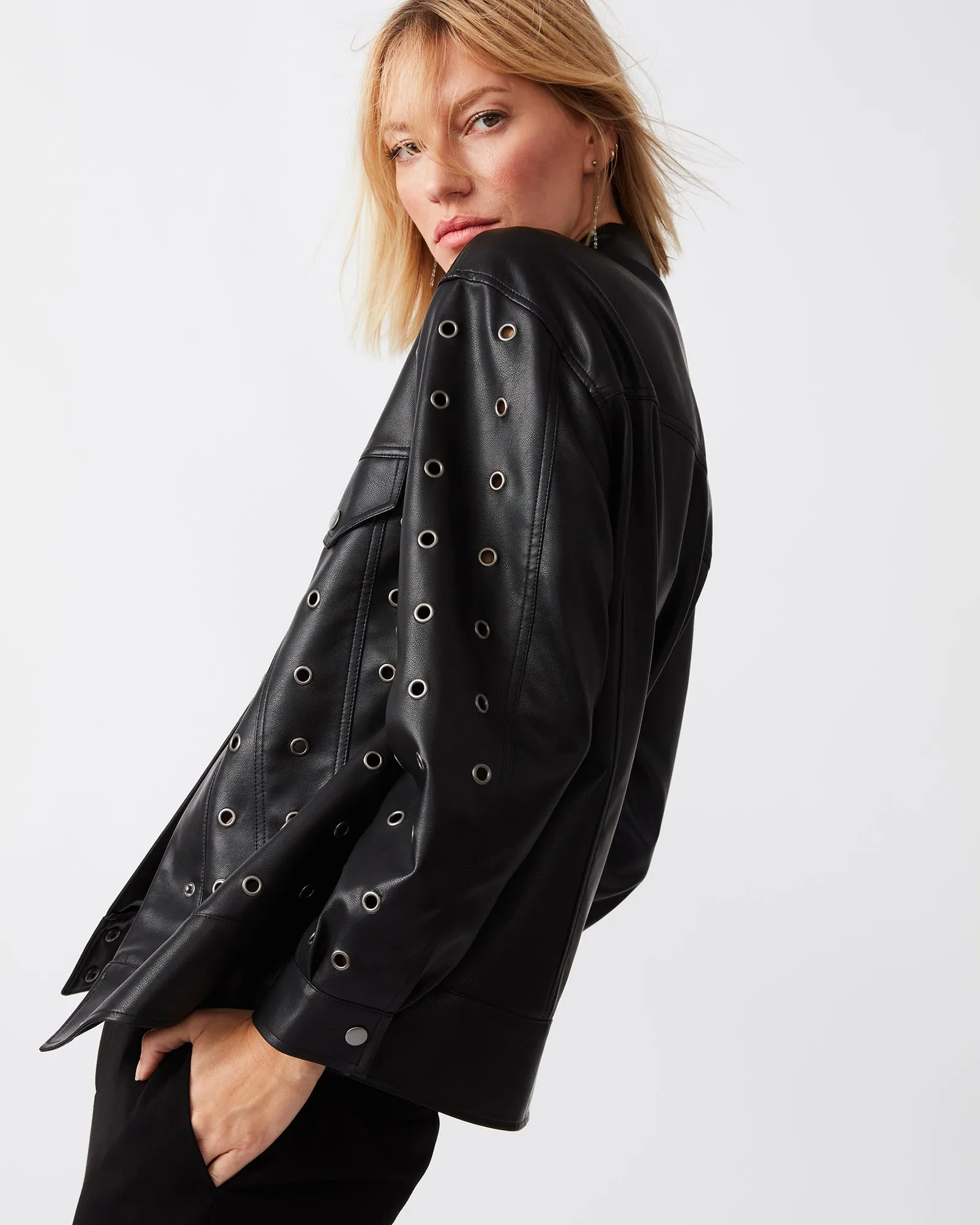 GABANA JACKET BLACK sold by Steve Madden product image thumbnail 3