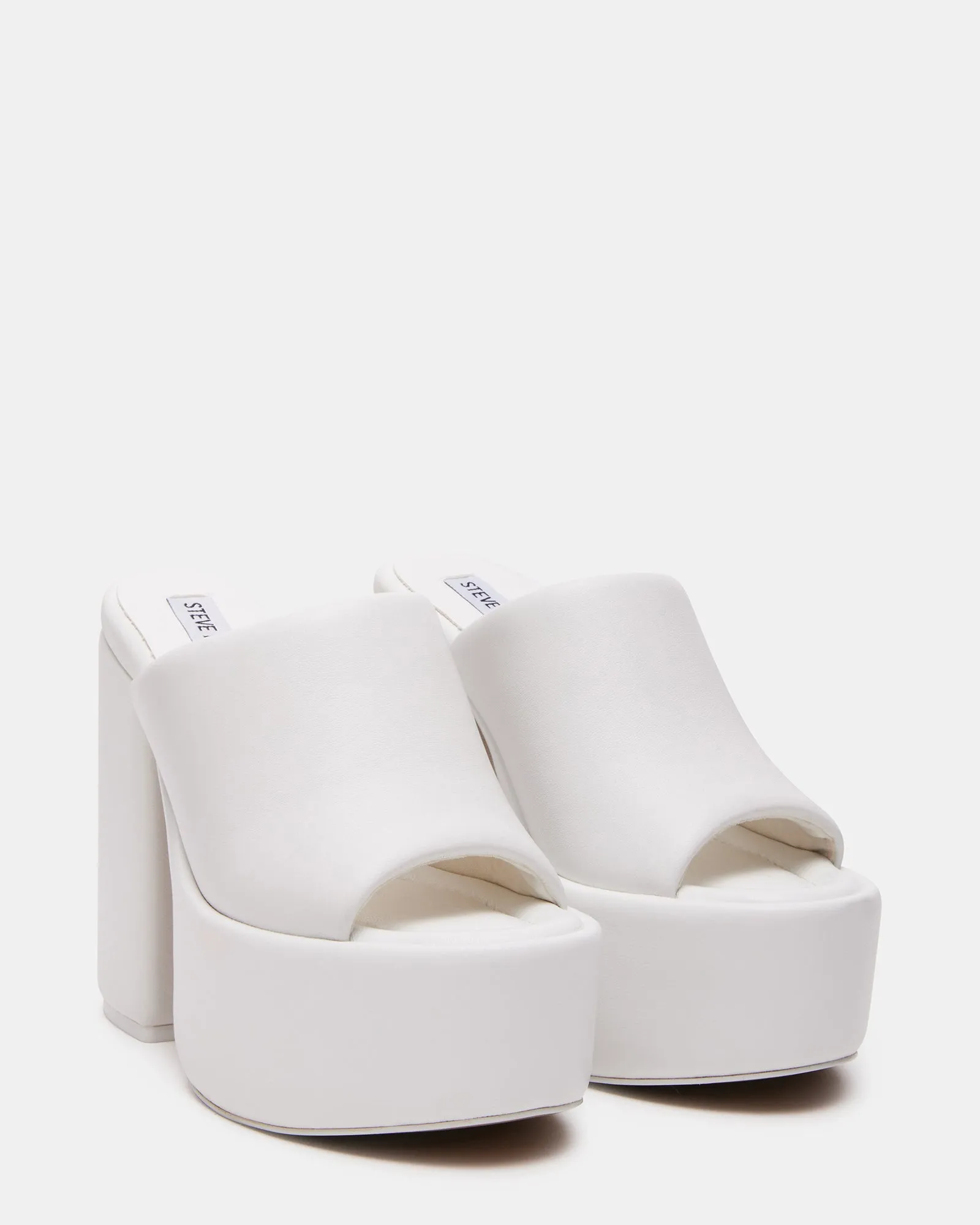 TAMALE WHITE LEATHER sold by Steve Madden product image thumbnail 2