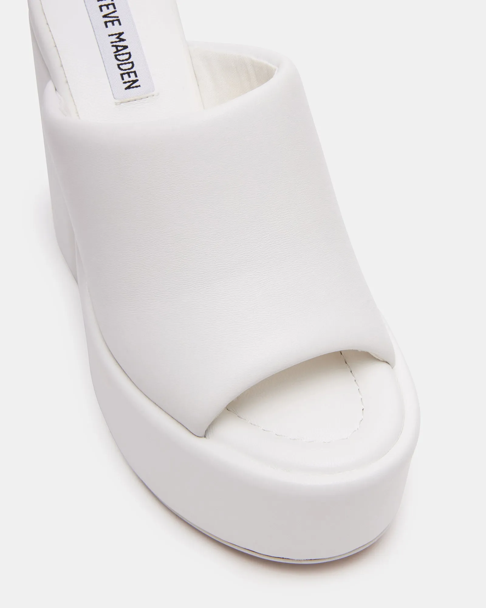 TAMALE WHITE LEATHER sold by Steve Madden product image thumbnail 3